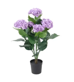 Sztuczna roślina HORTENSIA 60 cm fioletowa