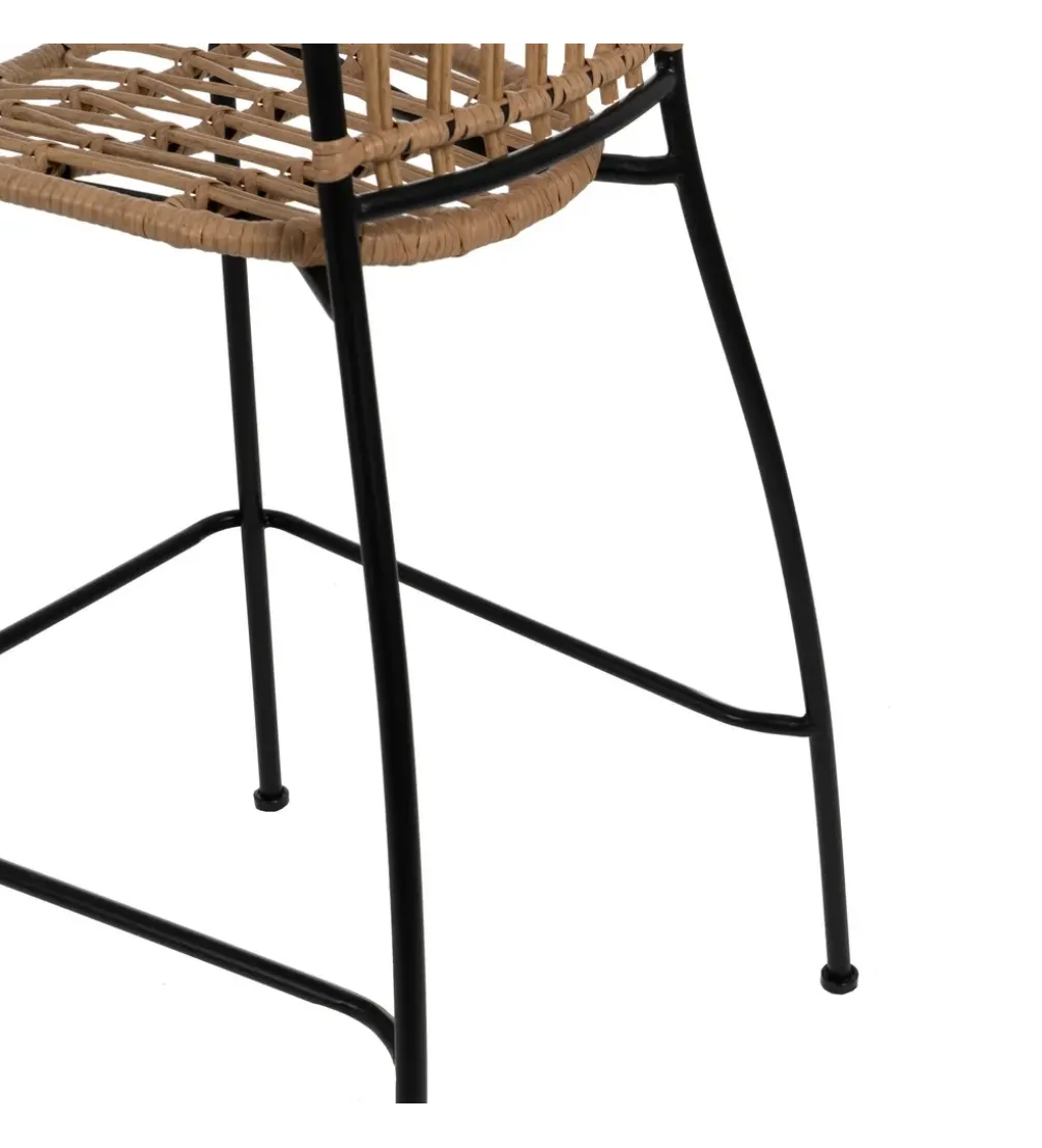 Taboret FURB czarny