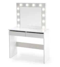 Toaletka HOLLYWOOD 94 cm biała z oświetleniem LED