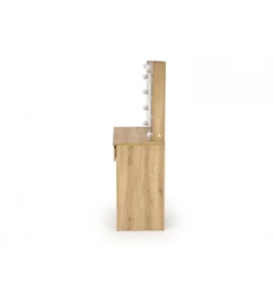 Toaletka HOLLYWOOD 94 cm dąb artisan z oświetleniem LED