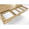 Toaletka HOLLYWOOD XL 120 cm dąb artisan z oświetleniem LED