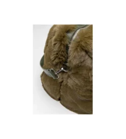 Torba MIKA FURR oliwkowa
