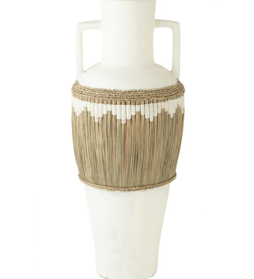 Wazon AFRICO 43 cm biały
