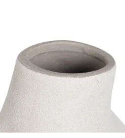 Wazon AMATARO 70 cm ceramika biały