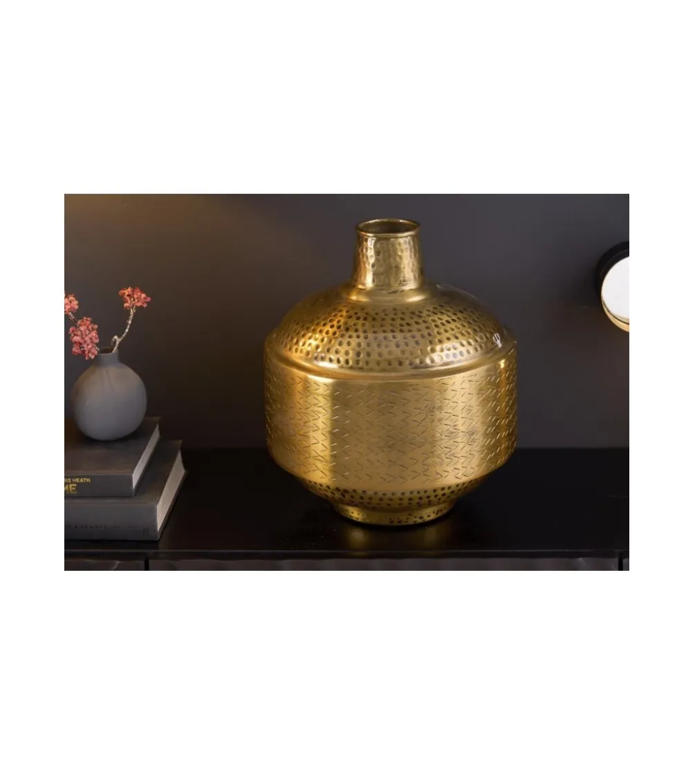 Wazon antyczny ORIENT 31 cm miedziany