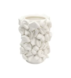 Wazon BODY PARTS 36 cm biały porcelana