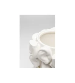 Wazon BODY PARTS 36 cm biały porcelana