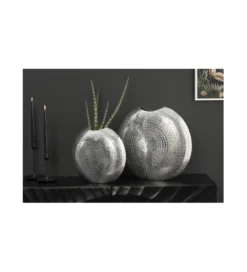 Wazon BRILANT set 2 srebrny