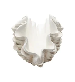 Wazon CONCHA 29 cm biały