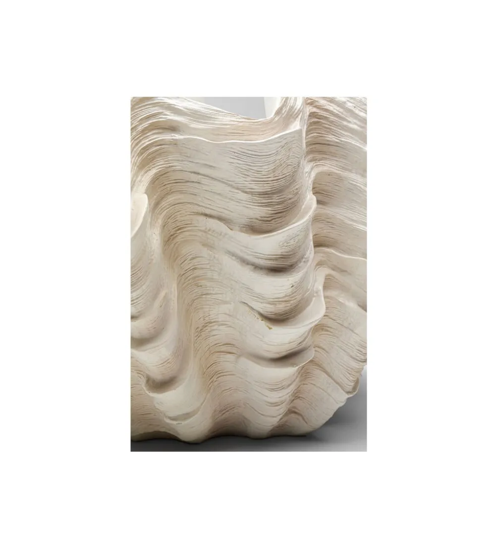 Wazon CONCHA 29 cm biały