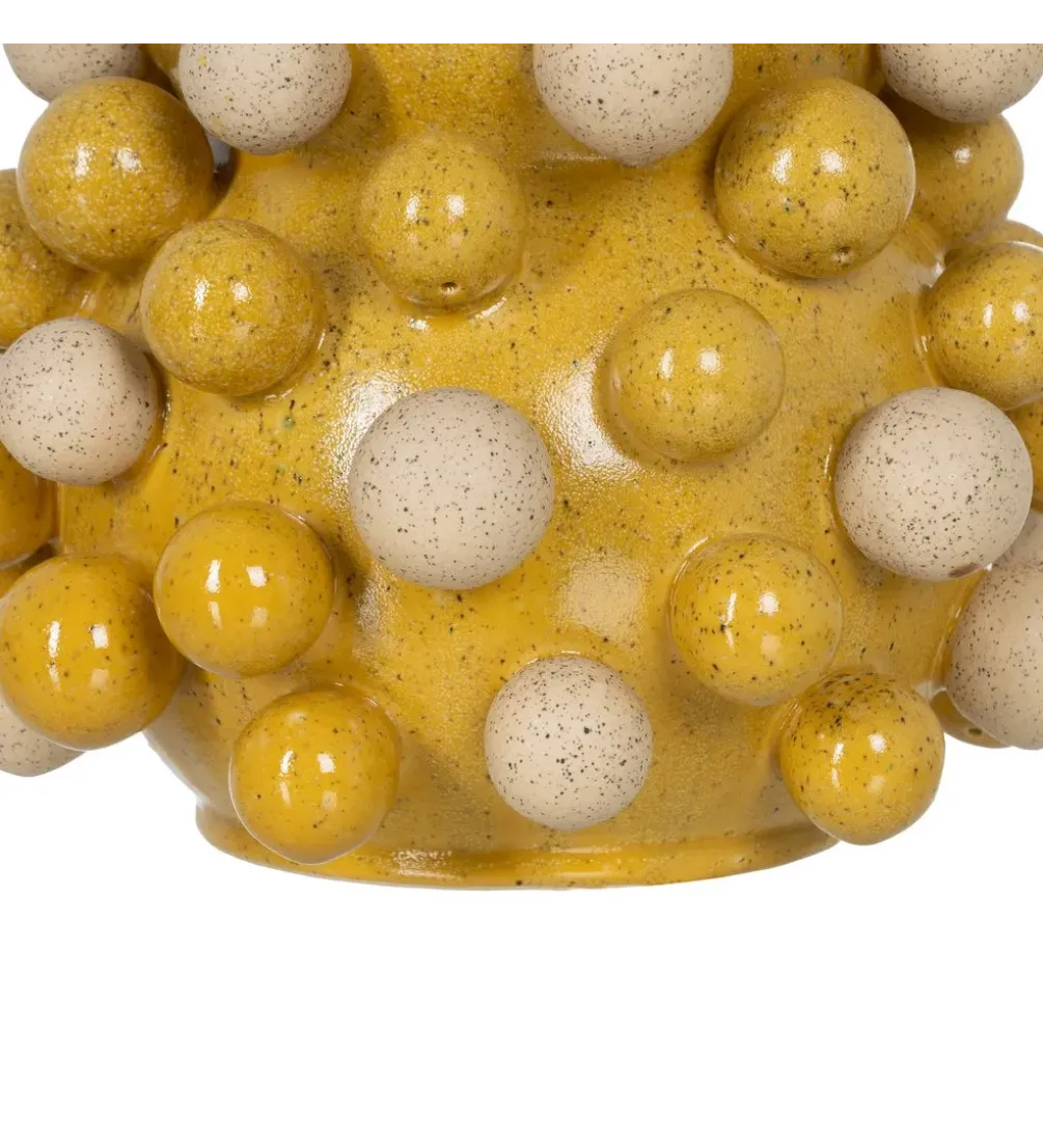 Wazon COTONI 28 cm żółty