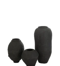 Wazon DASENM 99 cm paper mache czarny