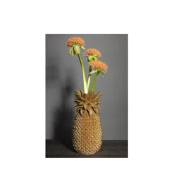 Wazon dekoracyjny Pineapple 50 cm złoty