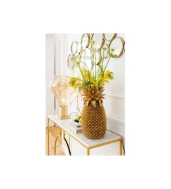 Wazon dekoracyjny Pineapple 50 cm złoty