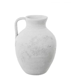 Wazon ESTAMRO 33 cm białoszary