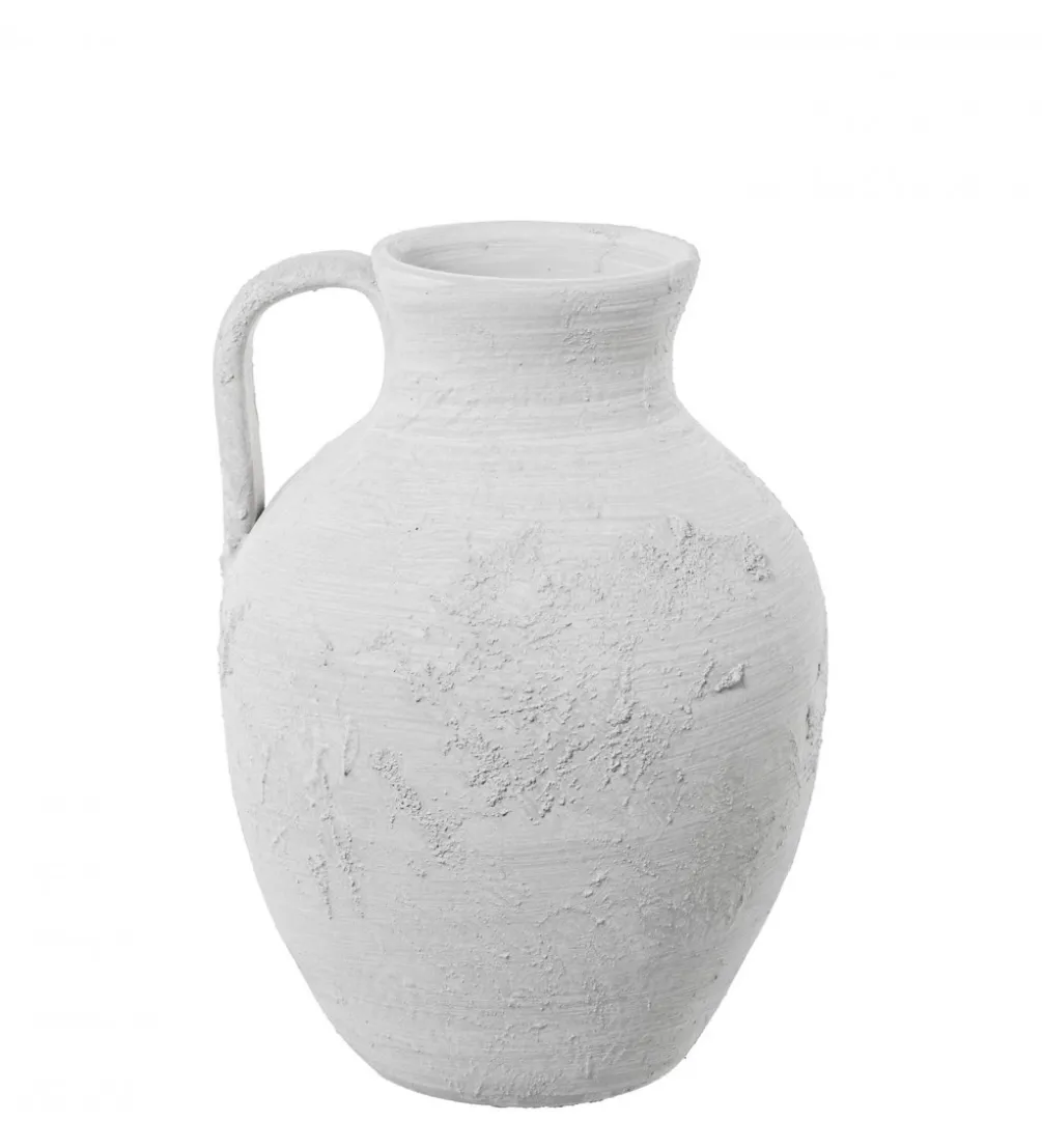 Wazon ESTAMRO 33 cm białoszary