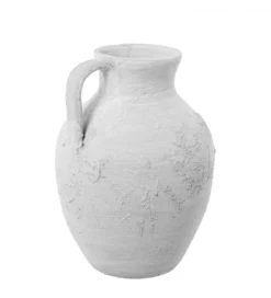 Wazon ESTAMRO 33 cm białoszary