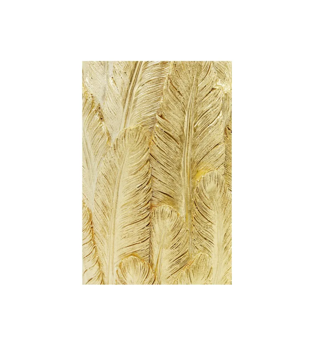 Wazon FEATHERS 80 cm złota