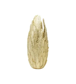 Wazon FEATHERS 80 cm złota