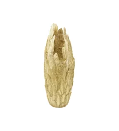 Wazon FEATHERS 80 cm złota