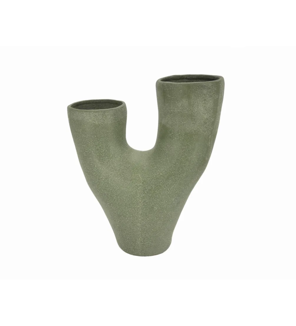 Wazon FUNGI 38 cm zielony
