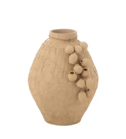 Wazon GANATON 60 cm odcień gliny