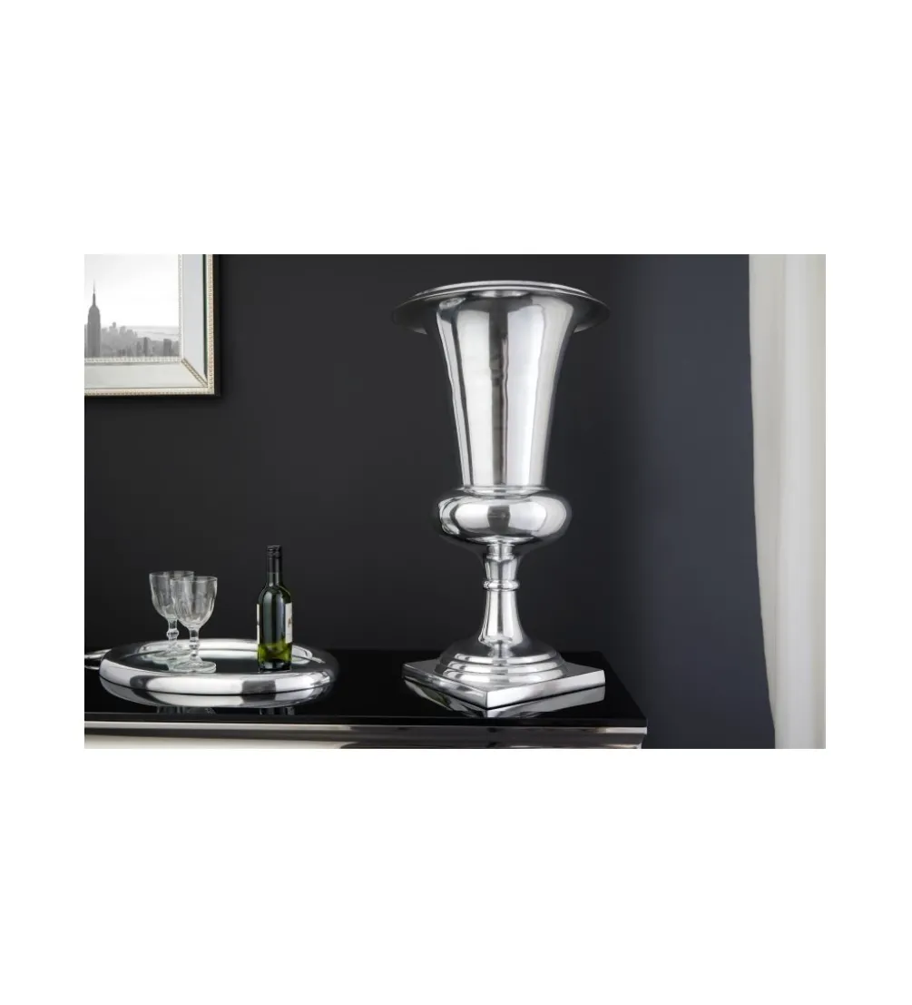 Wazon Goal Cup 40 cm srebrny