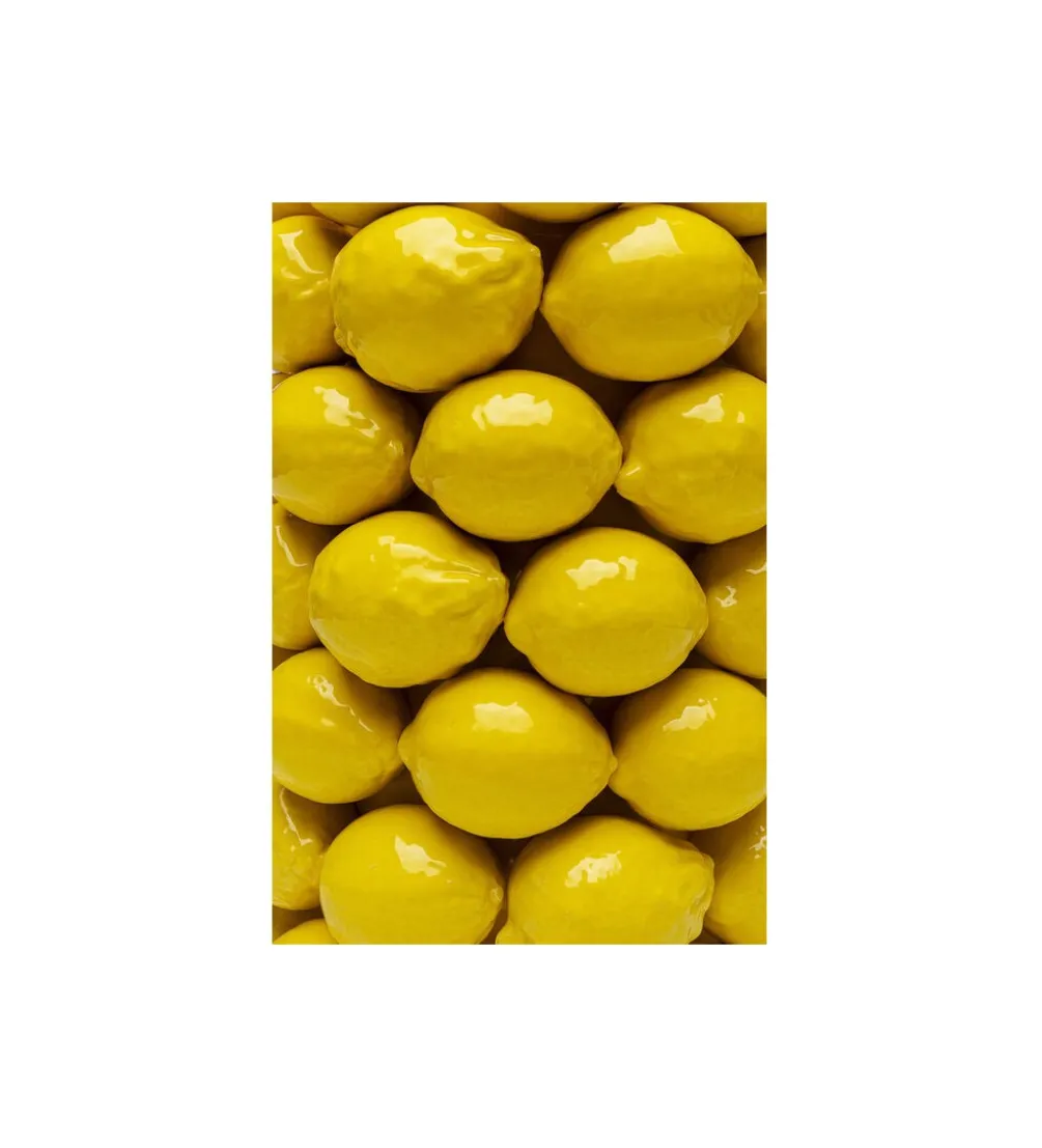Wazon Lemon Juice 43 cm żółty