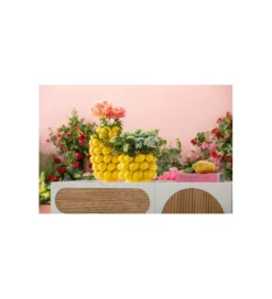 Wazon Lemon Juice 40 cm żółty