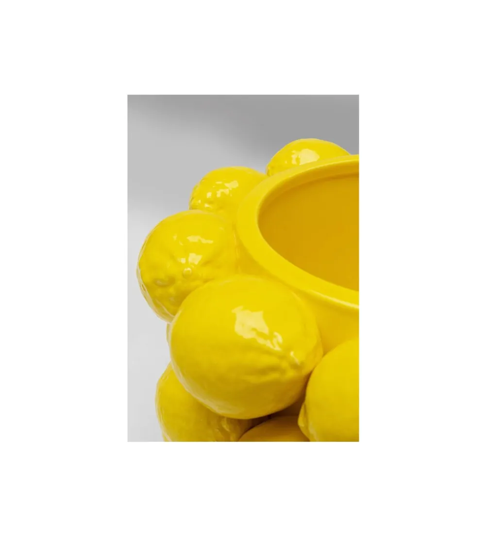 Wazon Lemon Juice 19 cm zółty