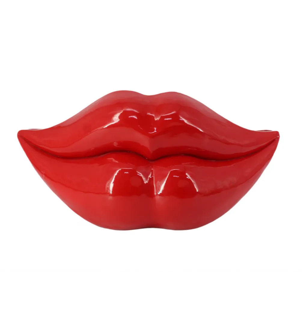 Wazon LIPS 55 cm czerwony