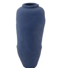 Wazon LORD 100 cm papier mache niebieski