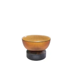 Wazon Marvelous Duo Amber 28 cm szary