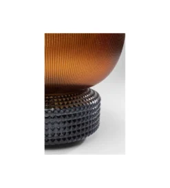 Wazon Marvelous Duo Amber 28 cm szary
