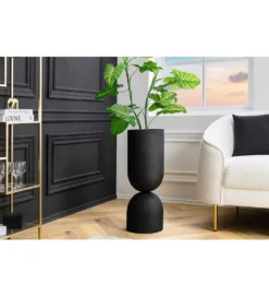 Wazon OMAI 70 cm czarny