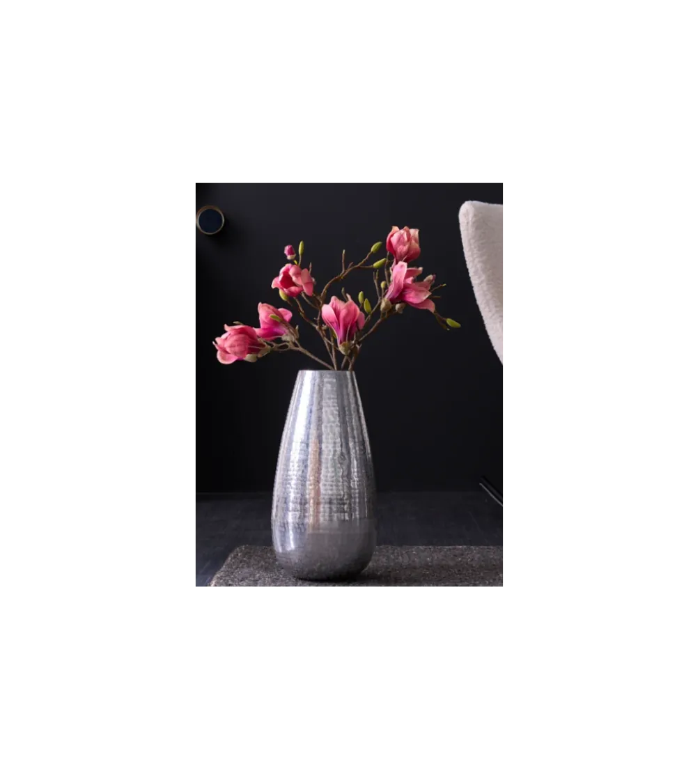 Wazon ORIENT 25 cm srebrny
