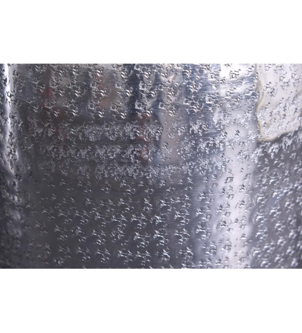 Wazon ORIENT 25 cm srebrny