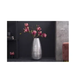 Wazon ORIENT 25 cm srebrny
