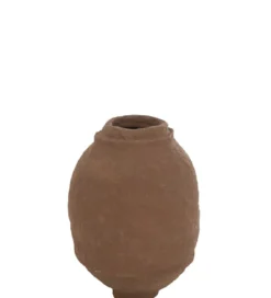 Wazon Paper Mache 42 cm brązowy