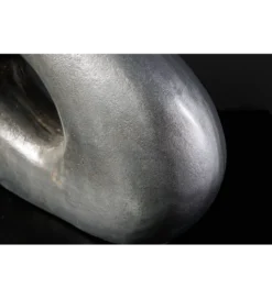 Wazon RING 30 cm ciemnoszary