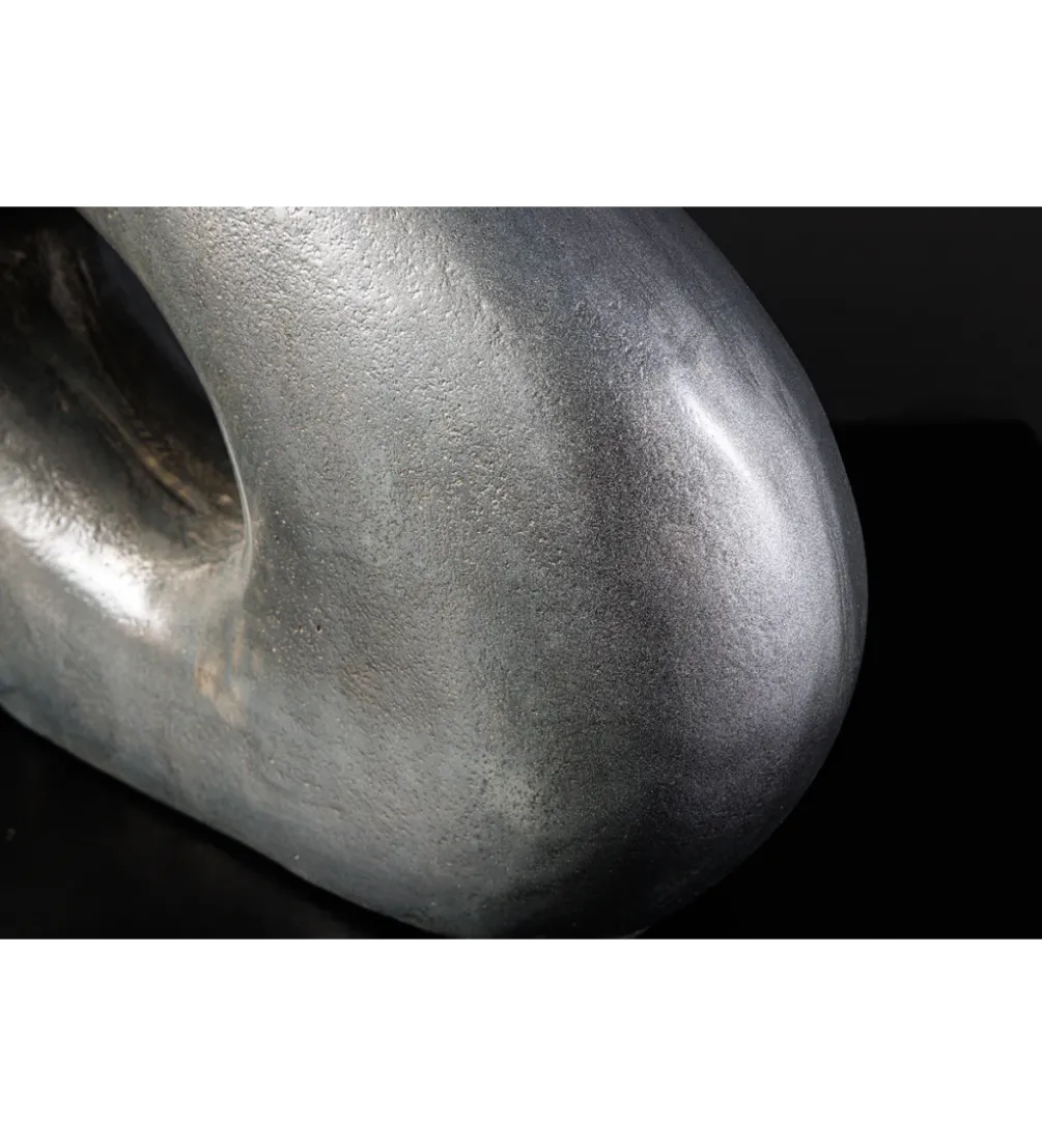 Wazon RING 30 cm ciemnoszary