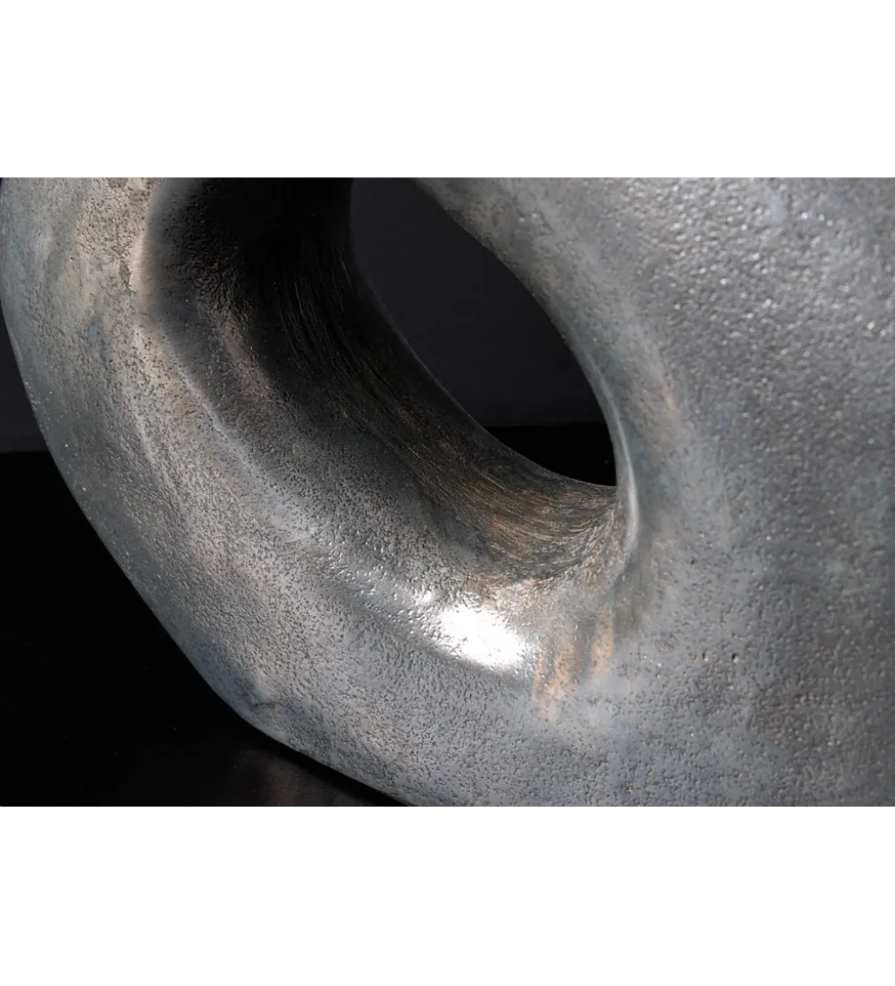 Wazon RING 30 cm ciemnoszary