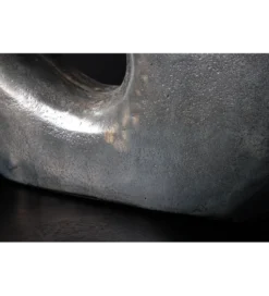 Wazon RING 30 cm ciemnoszary