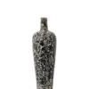 Wazon RUBYNO 80 cm czarno biały