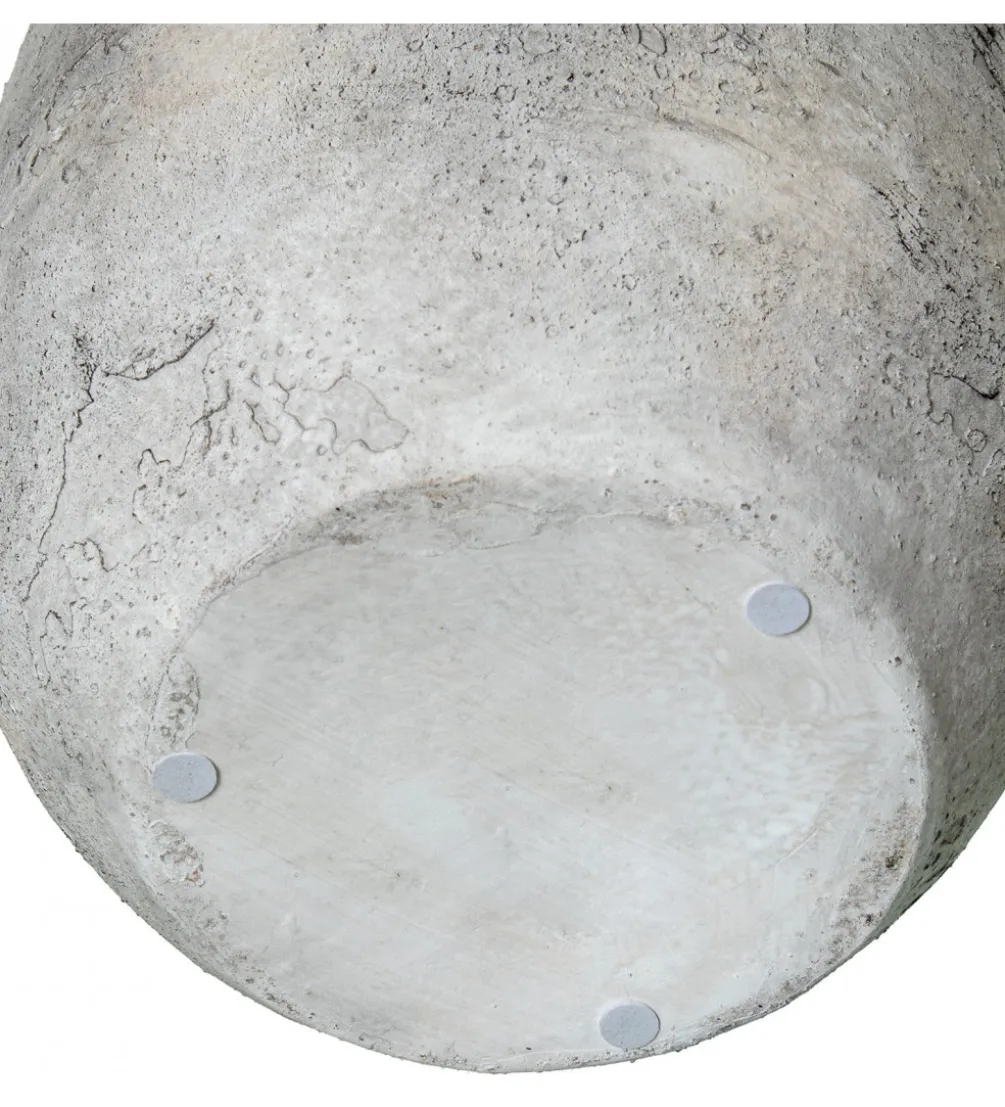 Wazon RUSTIC 20 cm ceramika szary