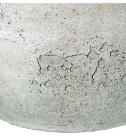 Wazon RUSTIC 20 cm ceramika szary