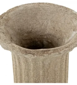 Wazon SIGEM 38 cm ceramika brązowy