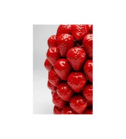 Wazon Strawberries  30 cm czerwony