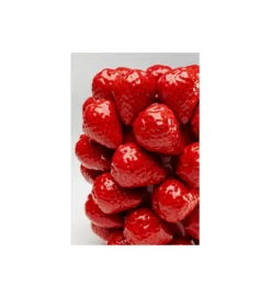 Wazon Strawberries 24 cm czerowny