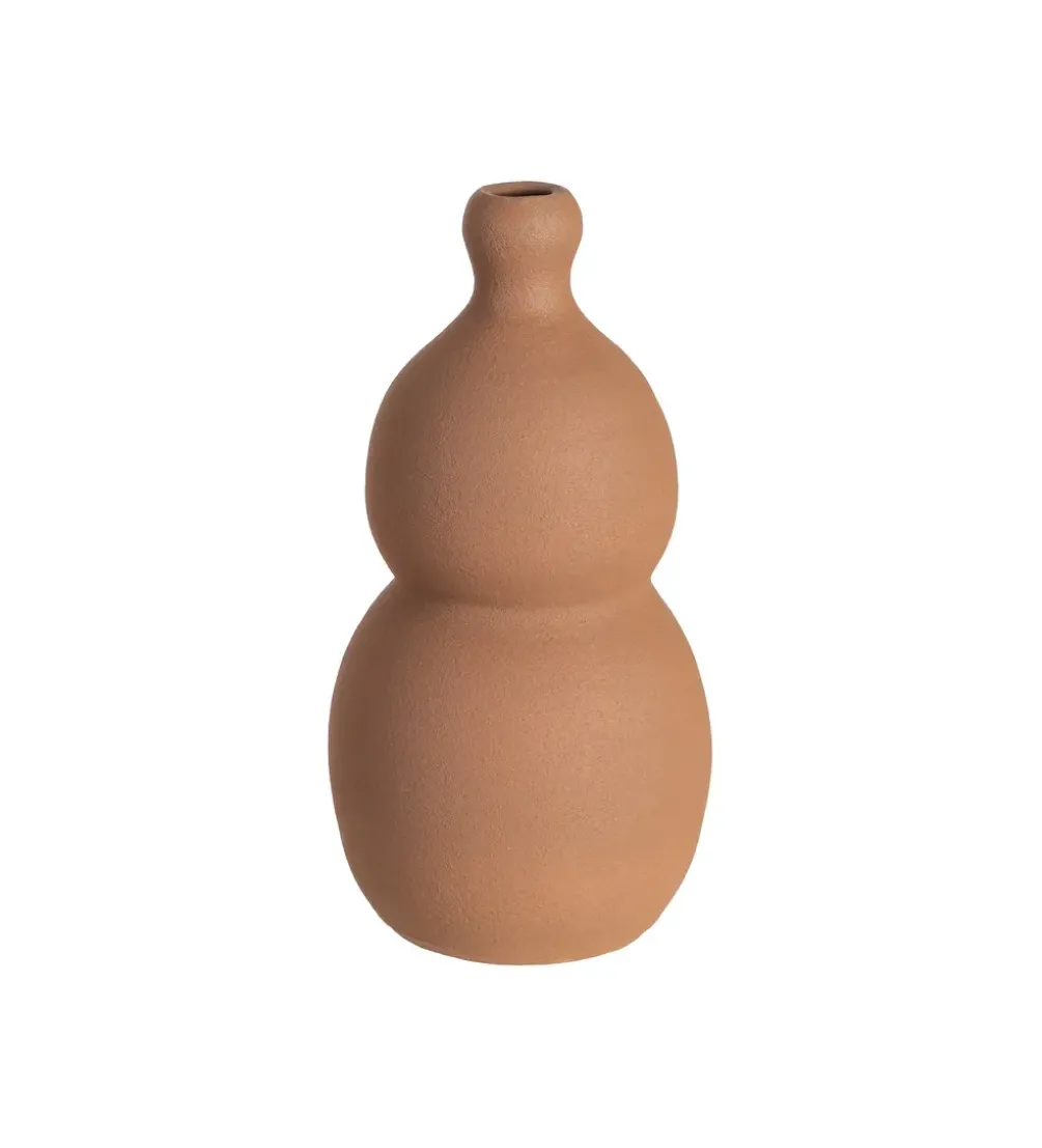 Wazon TAGIN 40 cm ceramika brązowy